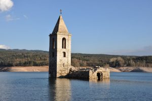 Church underwater