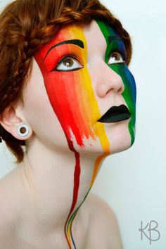 Colourful Face