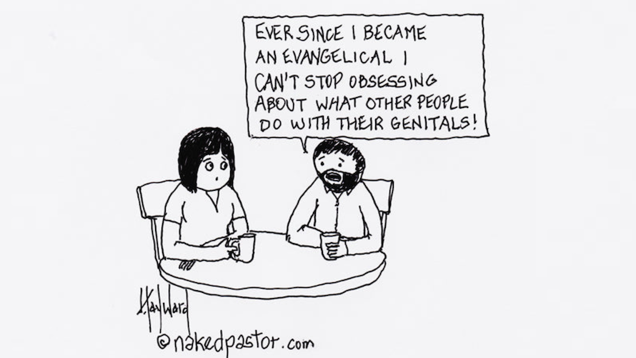 Doodle: Are Evangelicals Obsessed with Other People's Genitalia?