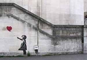 Grafitti by Bansky